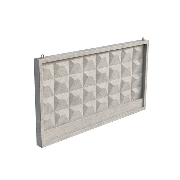 Плиты забора, элементы ограждений