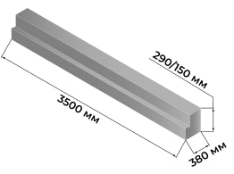 Перемычка 5ПГ35-17
