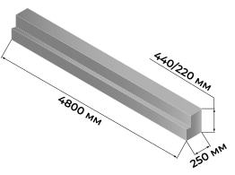 Перемычка 2ПГ48-31